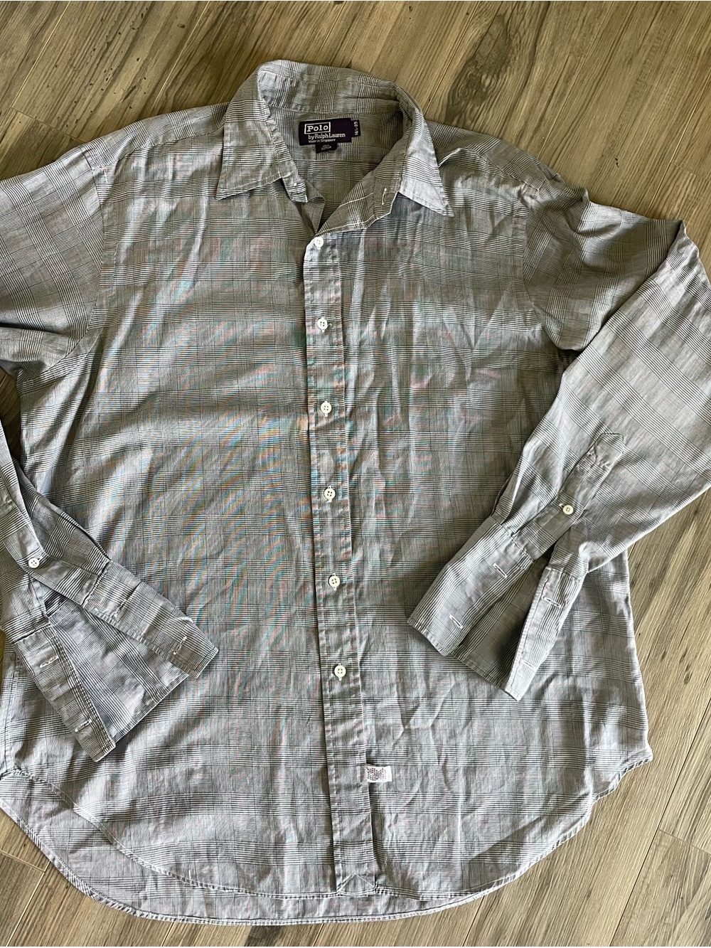 Vintage Polo Ralph Lauren French Cuff Dress Shirt - Mint Condition - 16.5 x 35